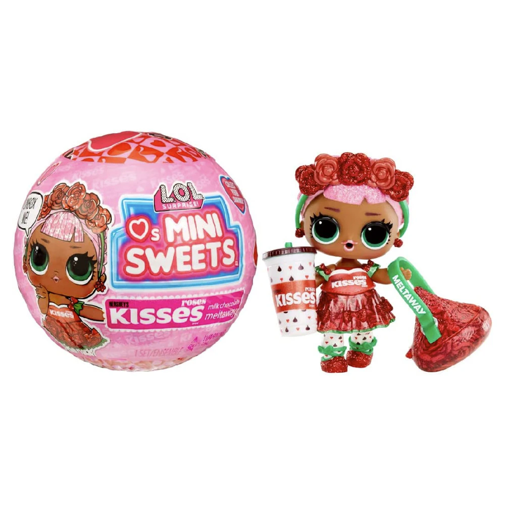 L.O.L. Surprise Loves Mini Sweets Hugs & Kisses Collectible Kids Dolls Assort 3+