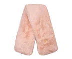 J. Elliot Home Layla Super Soft Faux Fur Long Body Heat Pack 60x12cm Soft Pink