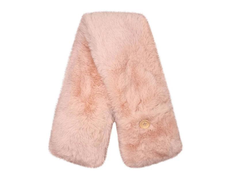 J. Elliot Home Layla Super Soft Faux Fur Long Body Heat Pack 60x12cm Soft Pink