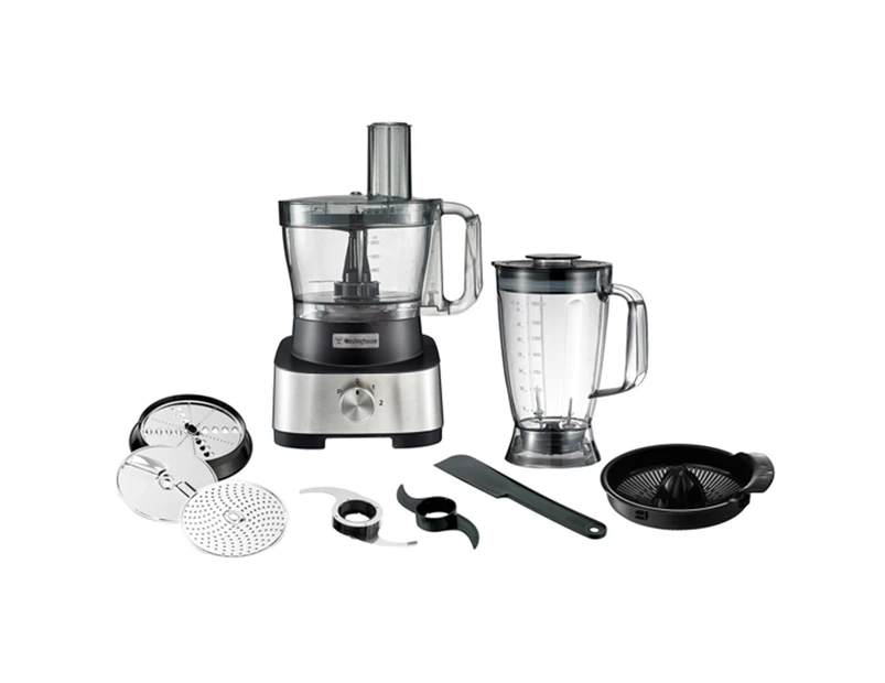 Westinghouse WHFPR01SS XL 3.5L Food Processor/Blender BLK/Stainless Steel 1000W