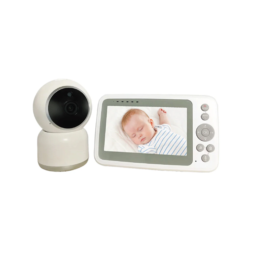 Babystudio Notto Crystal Clear Digital Baby Monitor 4.3''/10.9cm w/Camera White