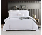 Amor Home 400tc 100% Premium Egyptian Cotton Duvet Cover & Fitted Sheet Set Pillowcases All Sizes