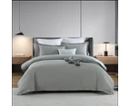 Amor Home 400tc 100% Premium Egyptian Cotton Duvet Cover & Fitted Sheet Set Pillowcases All Sizes