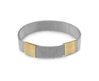 Guess Jewels Men's Yellow Gold Stainless Steel Bracelet Mod. Jumb03027jwygstt U