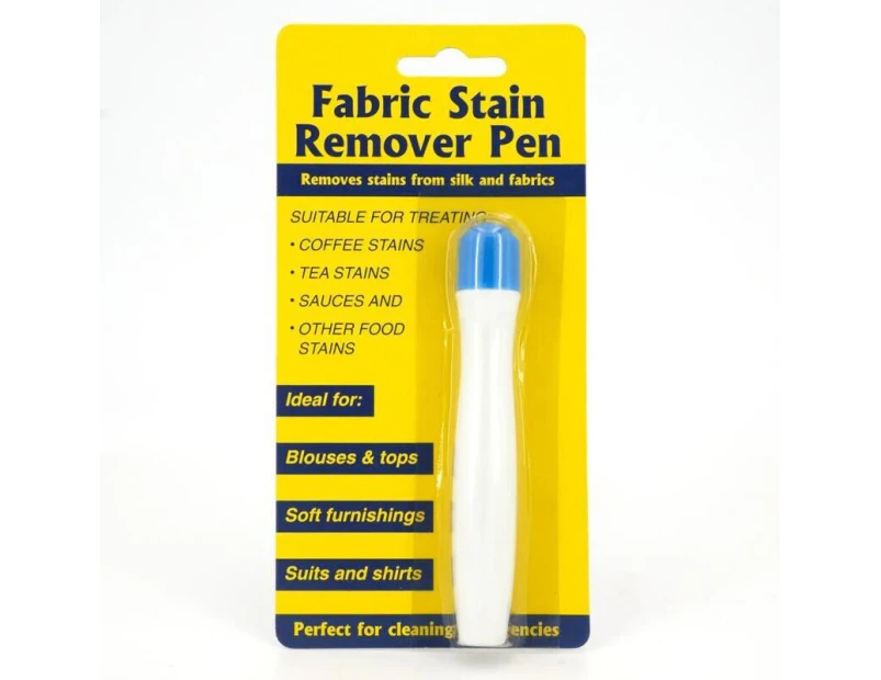 1x Fabric Stain Remover Pen Removes Stains Silk Fabrics Removes Grease