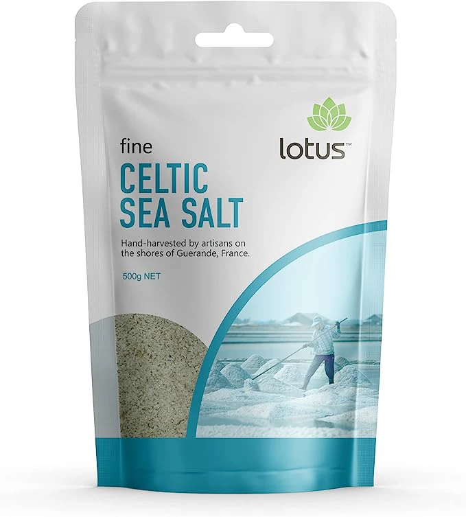 LOTUS Sea Salt Celtic Fine 500g - Hand Harvested in France