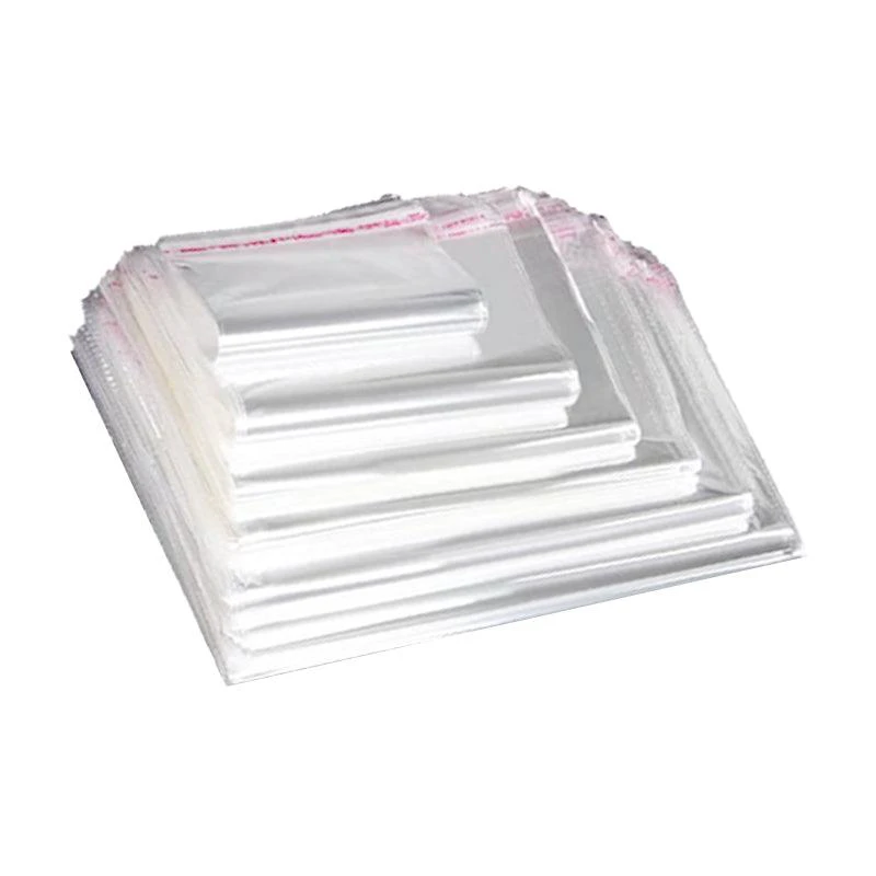 Multi-size Clear Self-Seal Cellophane Bags - Bulk Adhesive Opp