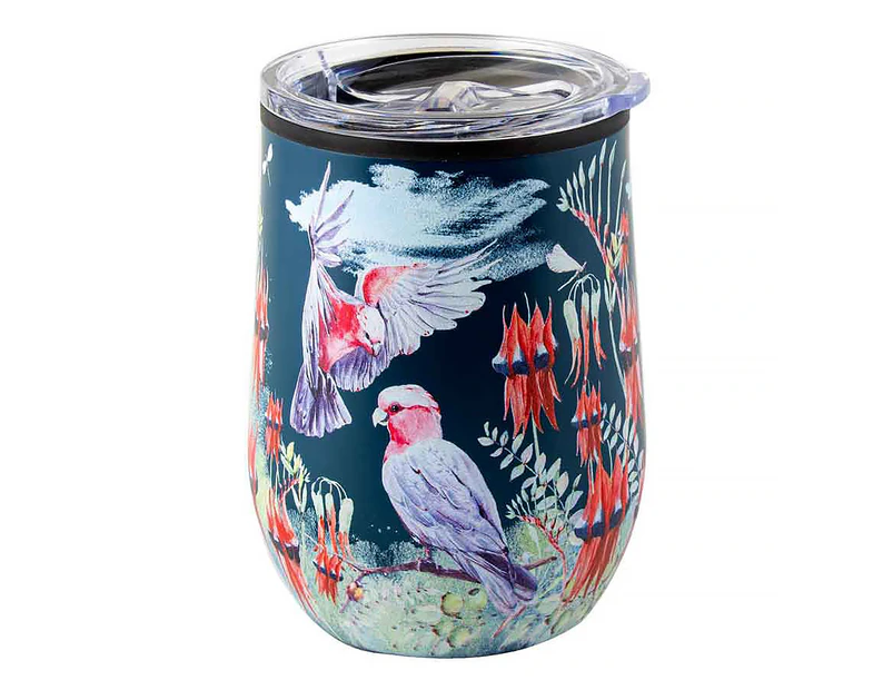 Landmark Travel Mug Fauna Flora Australian Galaha 360mL Insulated Tumbler OT288