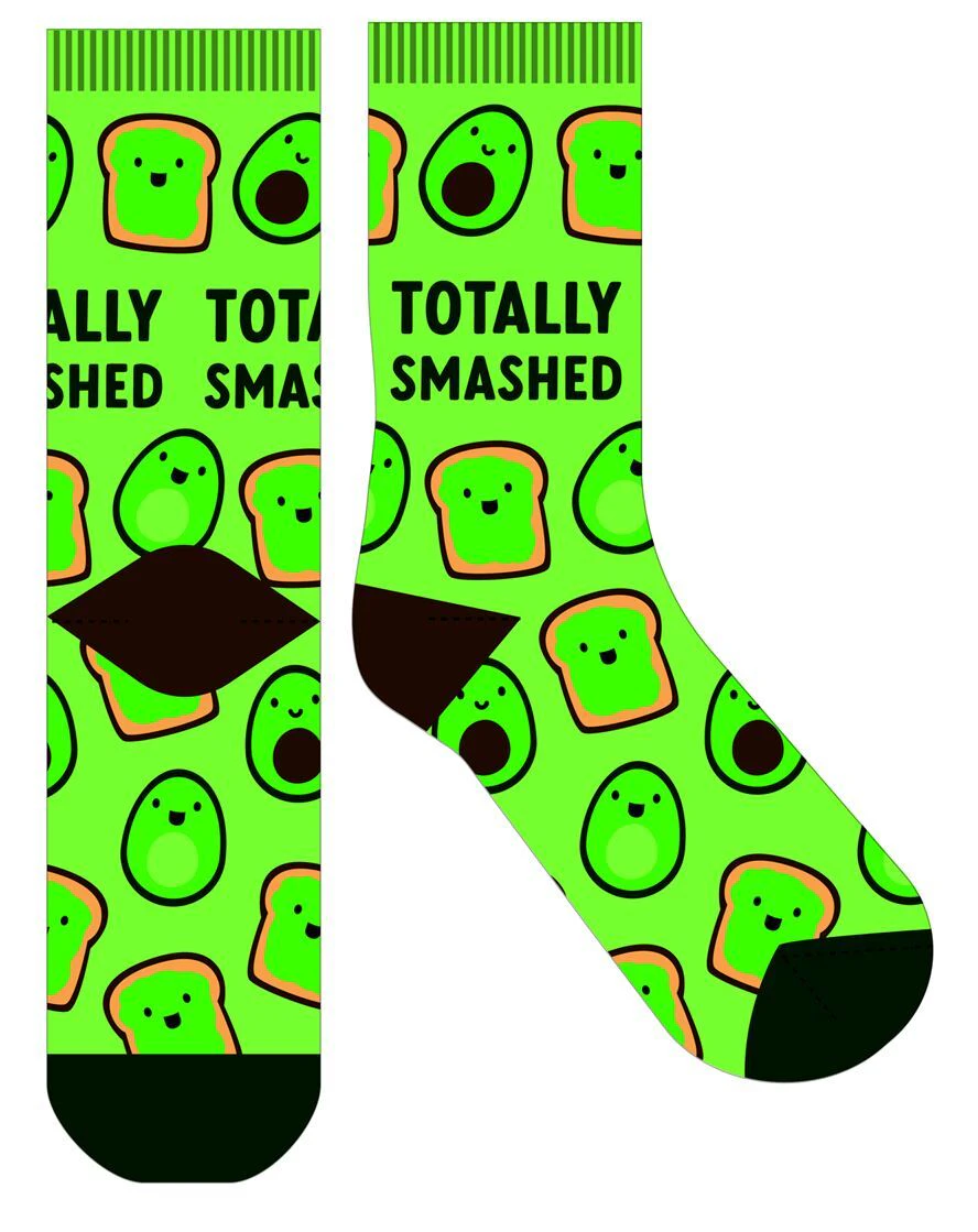 Frankly Funny Novelty Socks - Totally Smashed