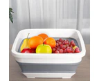 12 x COLLAPSIBLE WASH BASIN | Foldable Kitchen Dish Pans Washing Bucket Camping