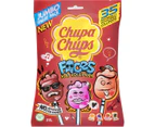 Chupa Chups Faces Flat Lollipops Jumbo 35 Pack Bag