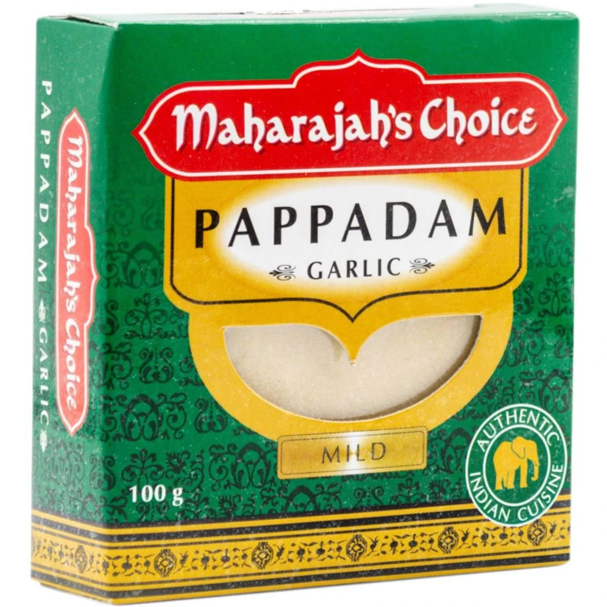 Maharajahs Choice Garlic Pappadams 100g