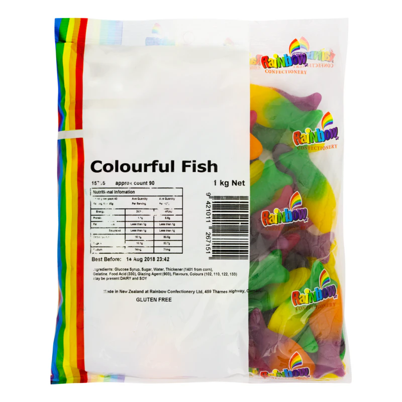 Rainbow Colourful Fish 1kg