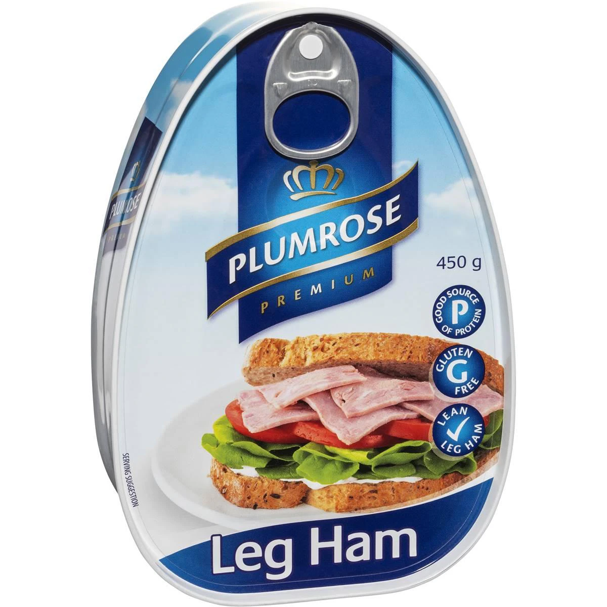 Plumrose Premium Leg Ham Tin 450g