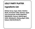 Halloween Lolly Party Platter (420g Tray)