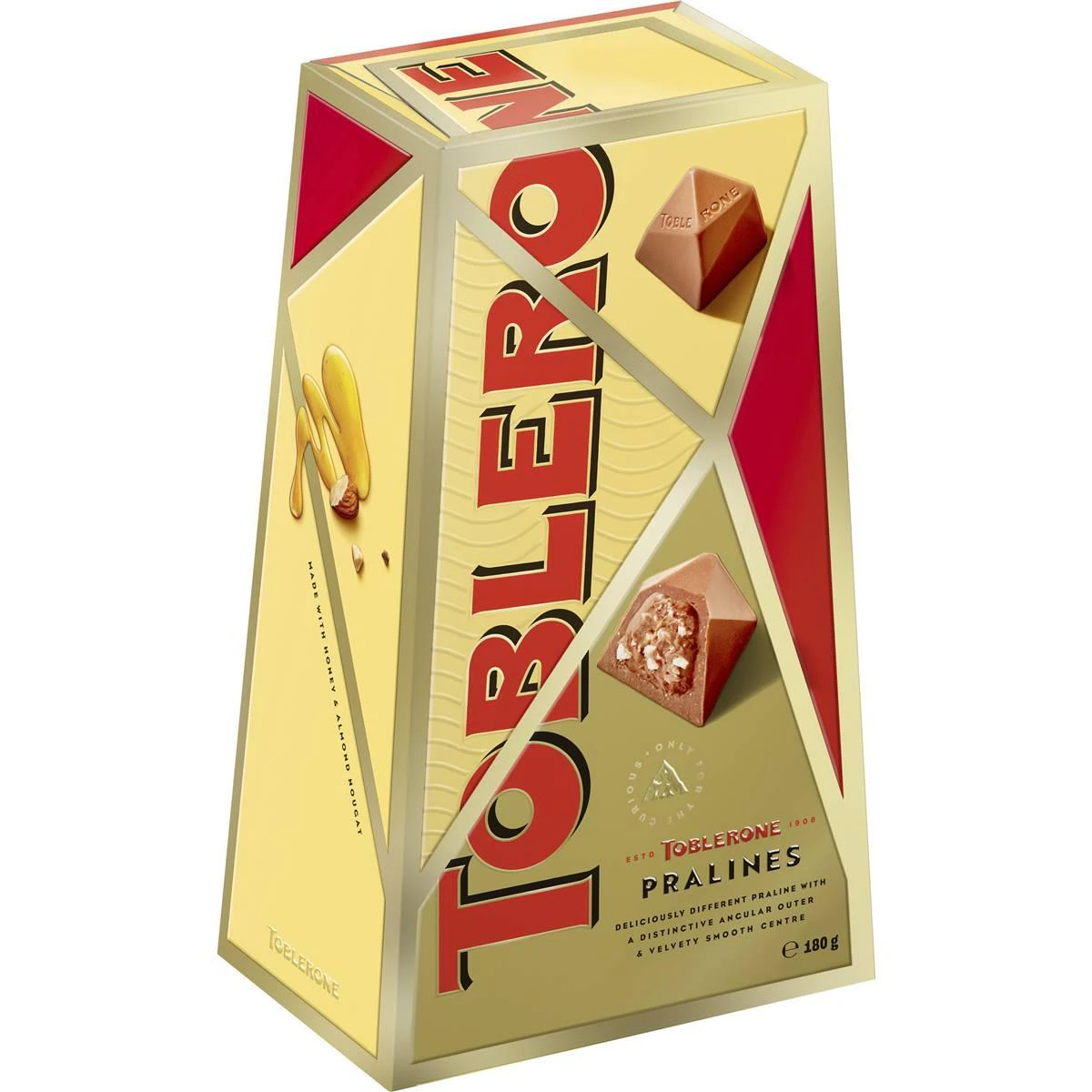 Toblerone Pralines Chocolate Gift Box 180g