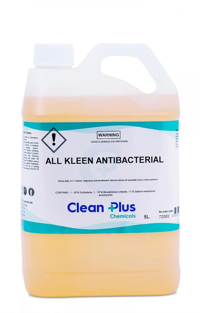 Best Buy 725 All Kleen Antibacterial Cleaner - Yellow 5 Litre