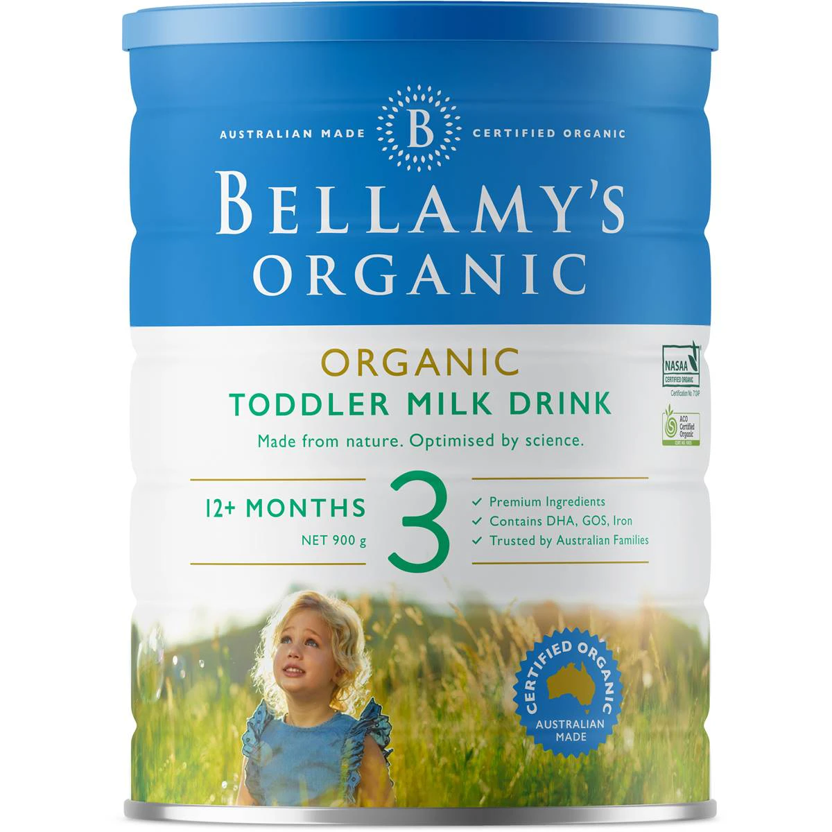 Bellamy's Formula (Step 3) Toddler 900g