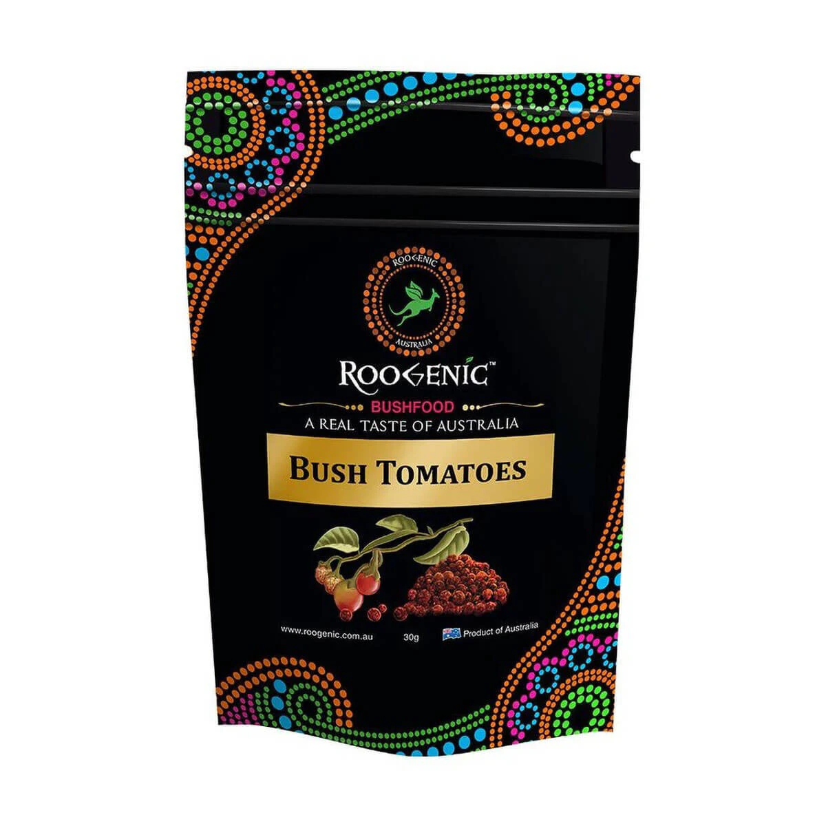 Roogenic Bush Tomatoes - Bush Food - 30g pouch - Roogenic