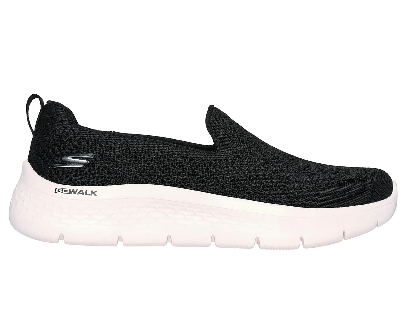 Skechers Women's GoWalk Flex Ocean Sunset Sneakers - Black/White