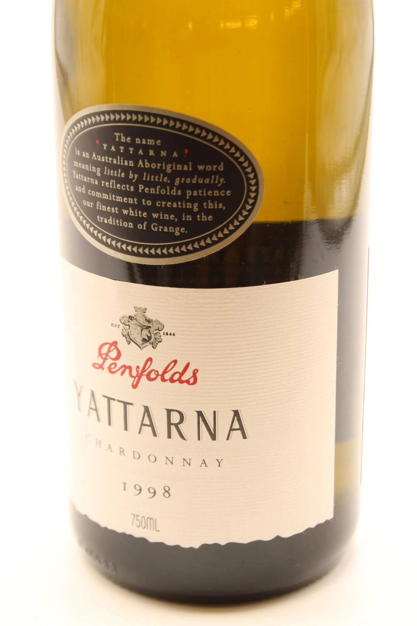 Penfolds Yattarna Chardonnay 1998 750ml