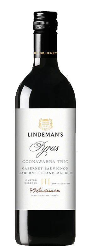 Lindeman s Coonawarra Trio Pyrus Cabernet Sauvignon 2021 - 750ml