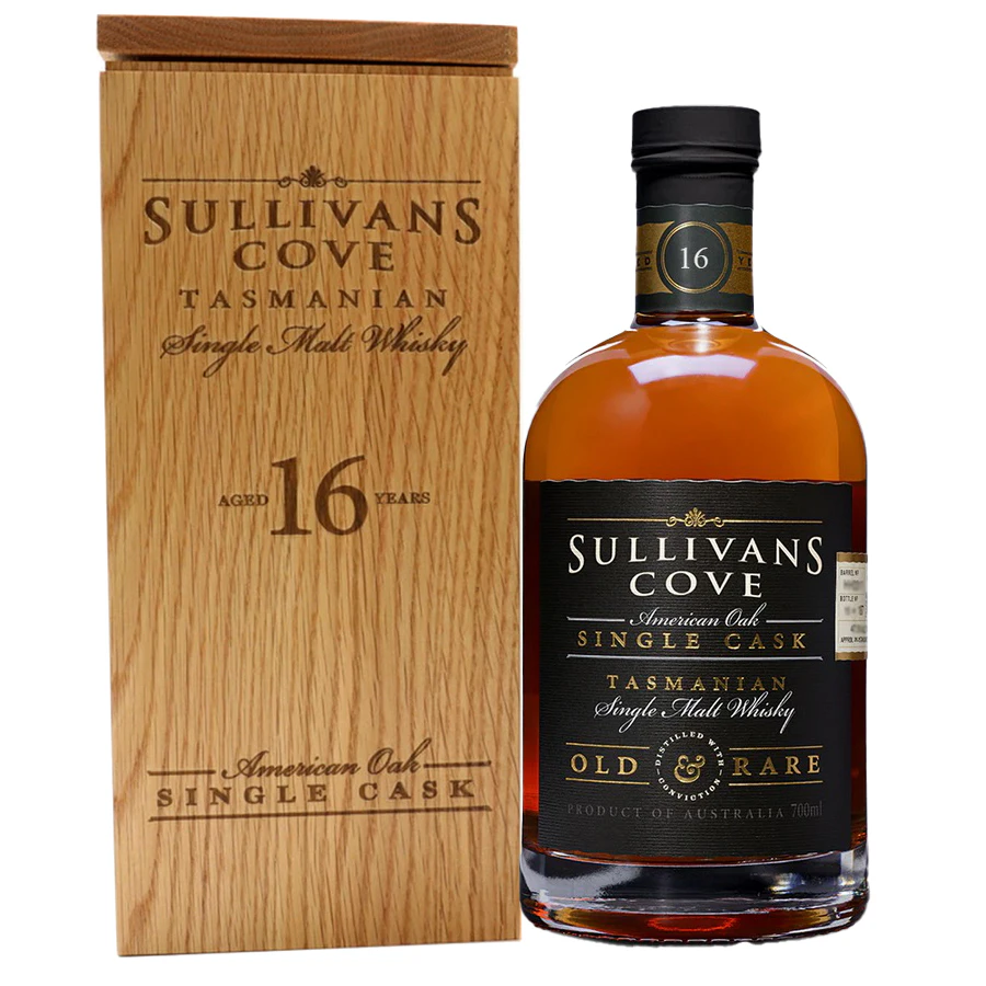 Sullivans Cove TD0190 Old and Rare 16 Year Old 2007 Single Cask Single Malt Whisky 700ml