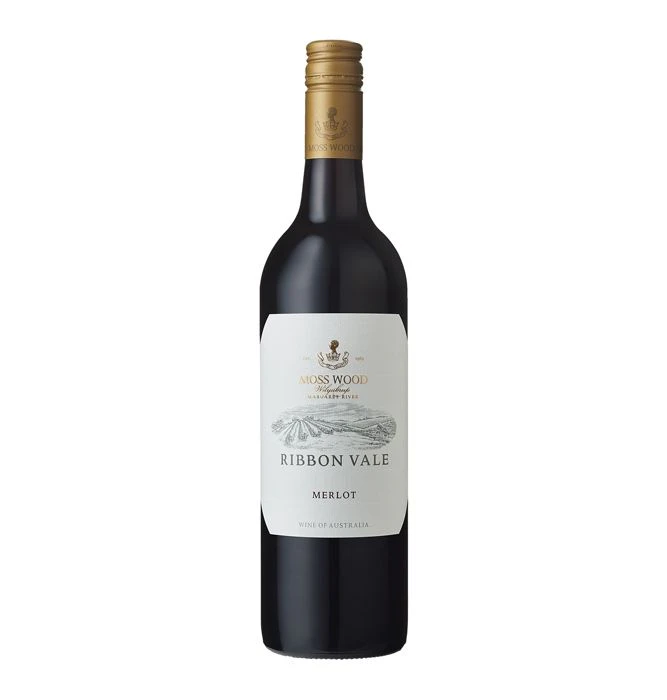 Moss Wood Ribbon Vale Merlot 750ml