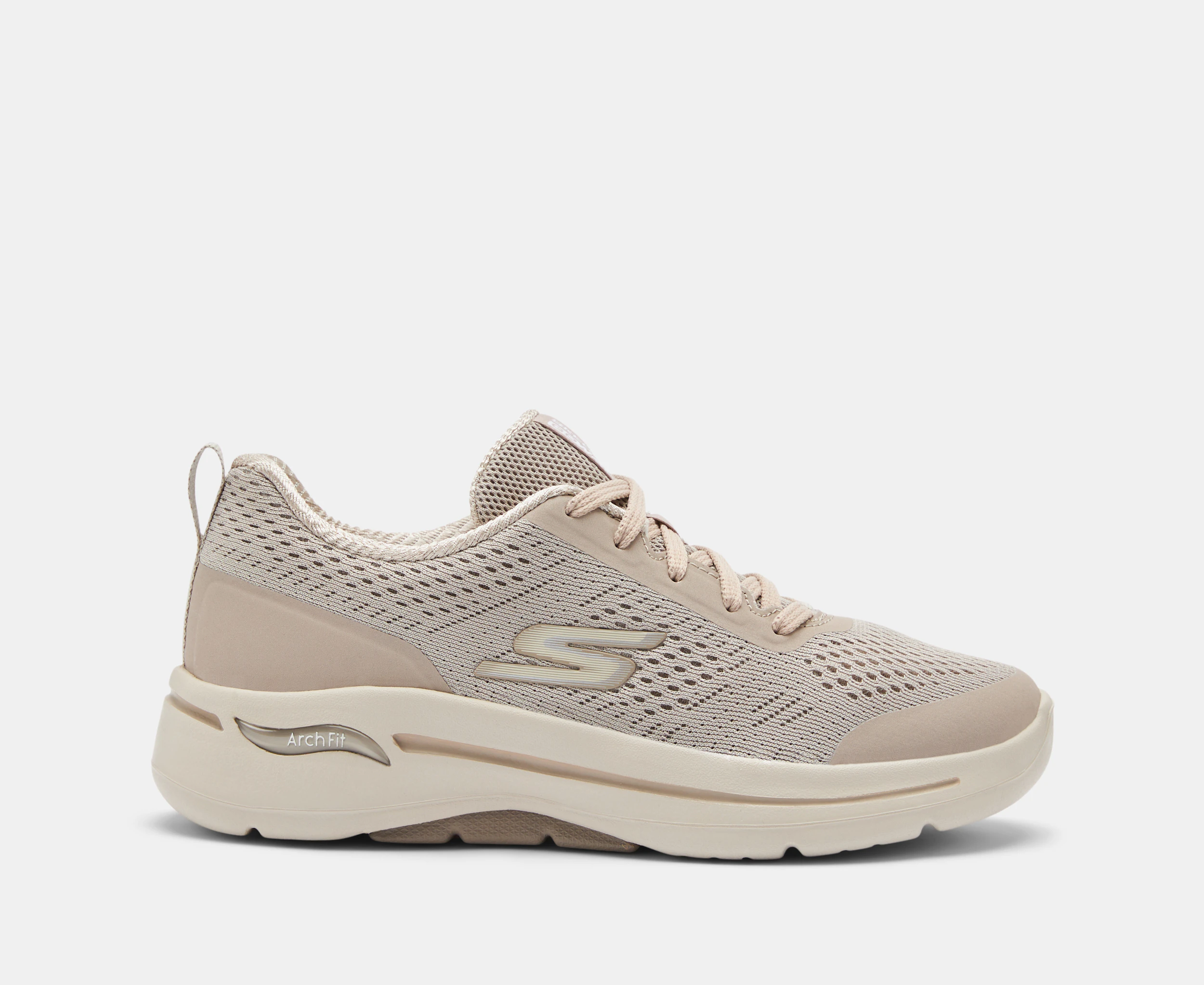 Skechers Women's GOwalk Arch Fit Motion Breeze Runners - Taupe