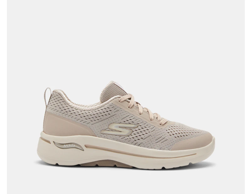 Skechers Women's GOwalk Arch Fit Motion Breeze Runners - Taupe