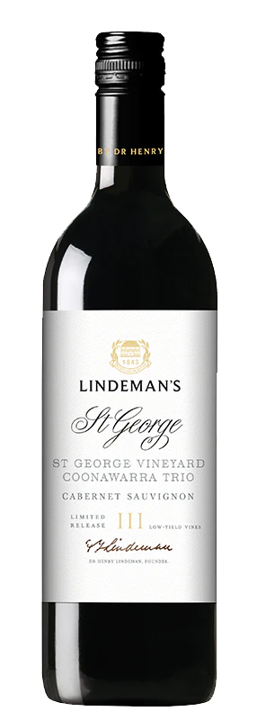 Lindeman s Coonawarra Trio St George Vineyard Cabernet Sauvignon 2021 - 750ml