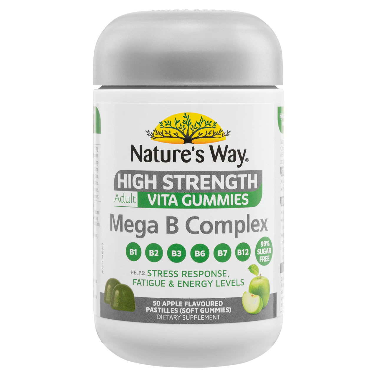 Nature's Way High Strength Adult Vita Gummies Mega B Complex 50