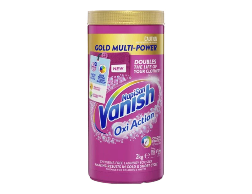 Vanish Napisan Gold Oxi Action Stain Remover Powder 2kg