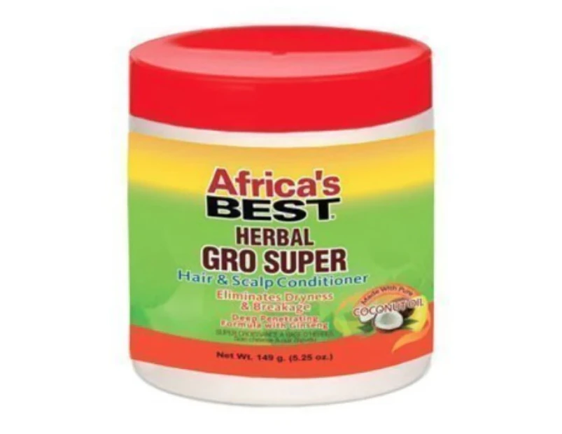 Africa's Best Herbal Gro Super Hair & Scalp Conditioner 149g (5.25oz)