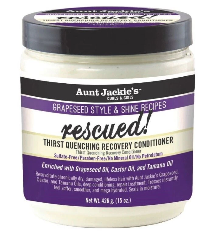 Aunt Jackie's Grapeseed Rescued! Recovery Conditioner 426g (15oz)