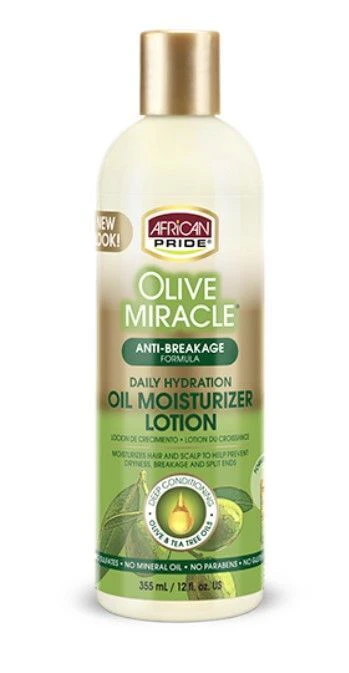 African Pride Olive Miracle Moisturizer Lotion 355mL (12oz)