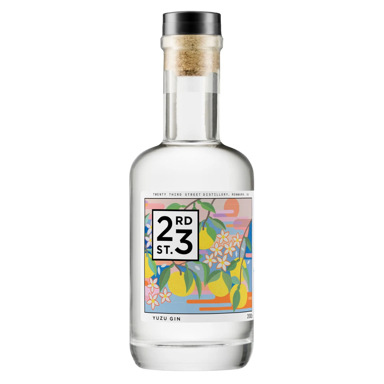 23rd Street Distillery Yuzu Gin, 200ml 43% Alc.