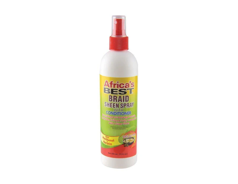 Africa's Best Braid Sheen Spray with Conditioner 355mL (12oz)