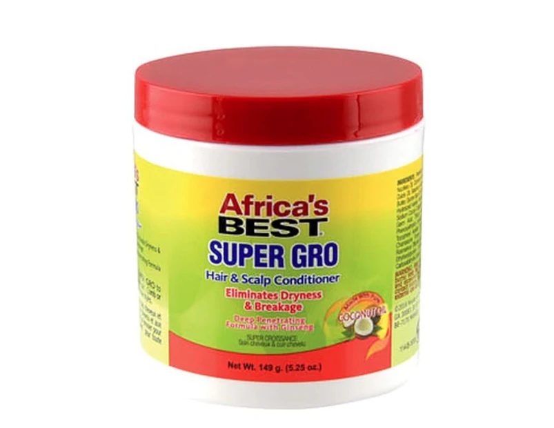 Africa's Best Super Gro Hair & Scalp Conditioner 149g (5.25oz)