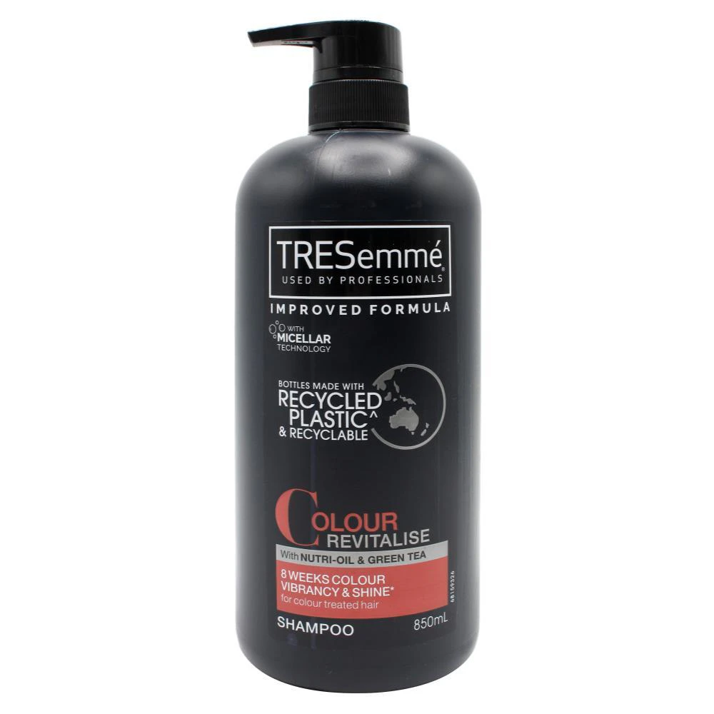 Tresemme Shampoo Color Revitalise With Nutri-Oil & Green Tea 850mL