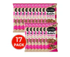 17 x Darrell Lea Milk Chocolate Raspberry Bullets Block 180g