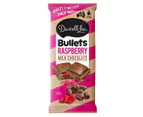 17 x Darrell Lea Milk Chocolate Raspberry Bullets Block 180g