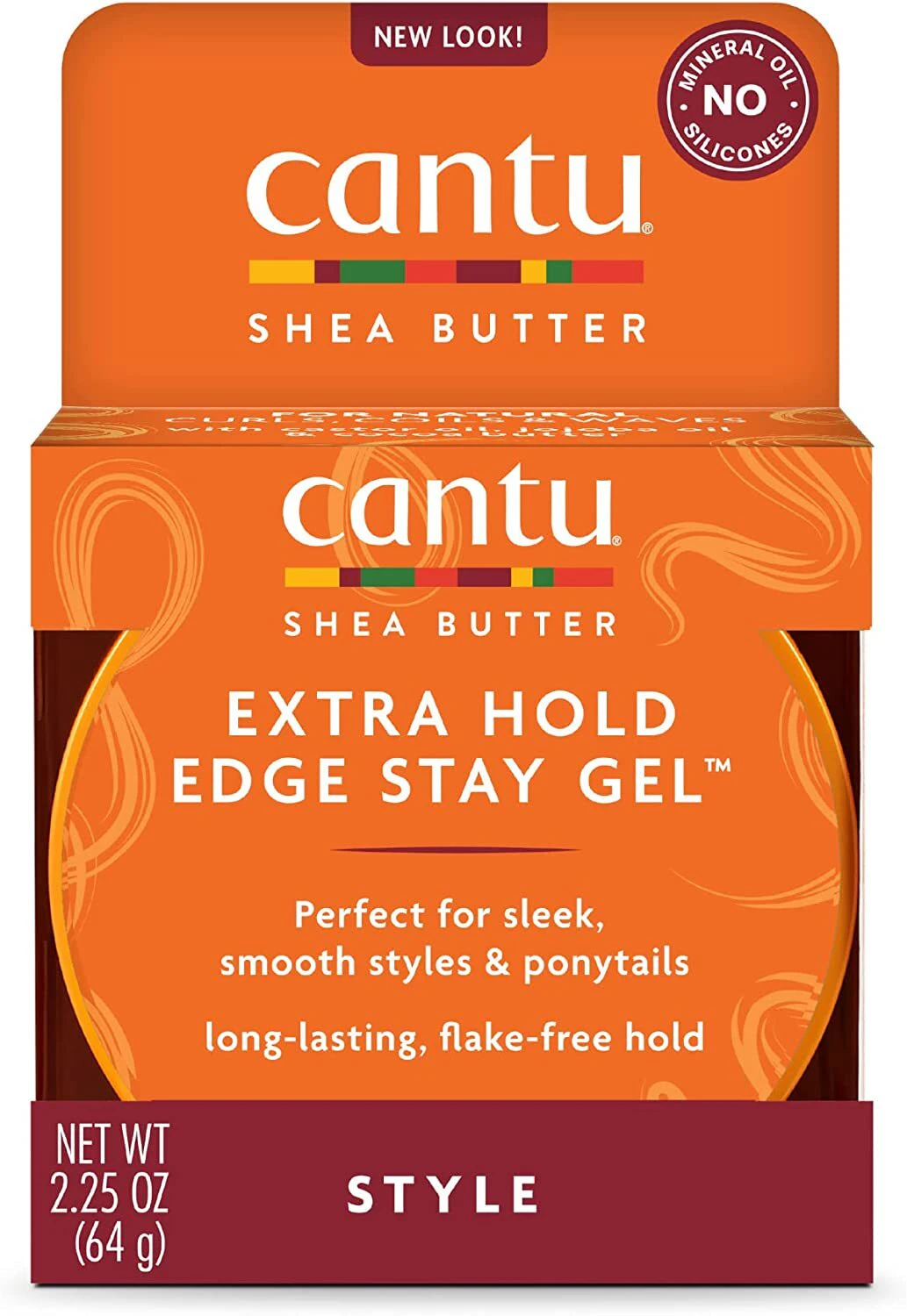 Cantu Edge Stay Extra Hold Gel 64g (2.25oz)