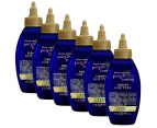 6x OGX Blonde Enhance + Purple Toning Drops For Blonde Coloured Hair 118mL