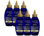 6x OGX Blonde Enhance + Purple Toning Drops For Blonde Coloured Hair 118mL