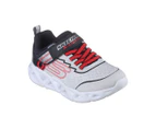 Skechers Boys' S-Lights: Twisty Brights 2.0 Sneakers - Light Grey/Red/Black