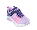 Skechers Girls' Rainbow Cruisers Light-Up Sneakers - Navy/Multi