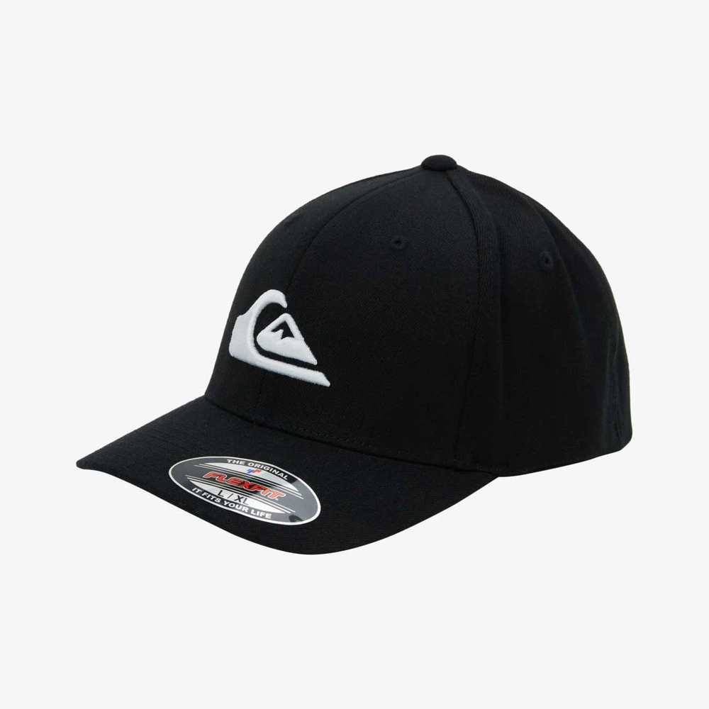 Quiksilver Mountain And Wave Hat in Black White