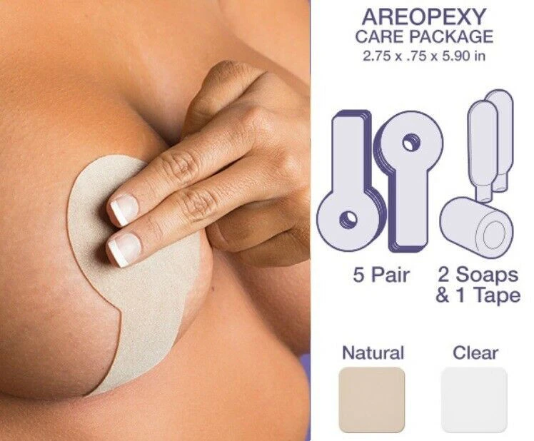 Epi-Derm Areopexy Silicone Gel Scar Treatment Package - Natural Gel Sheet w/ Fabric Liner