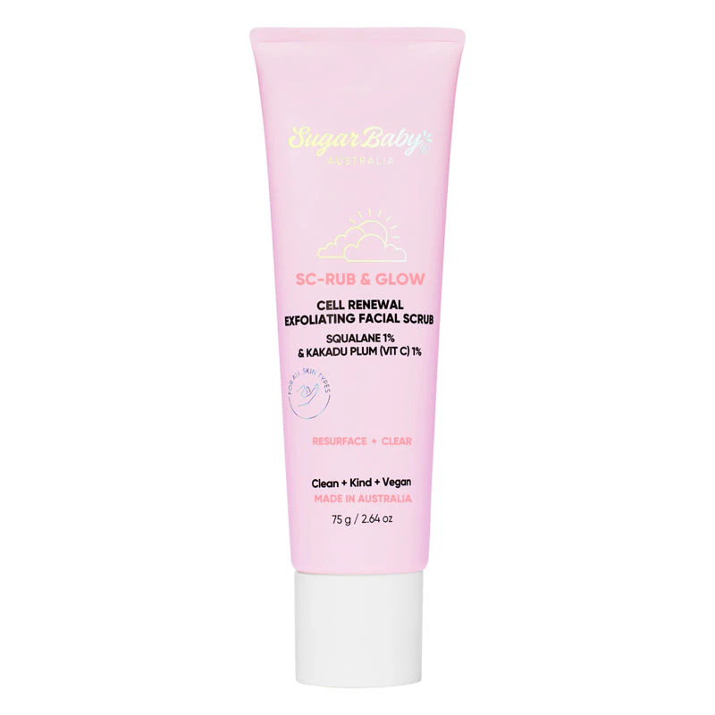 Sugar Baby Sc-Rub & Glow Facial Scrub 75g